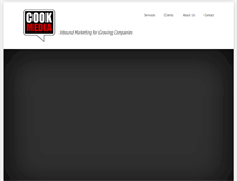 Tablet Screenshot of cookmedia.com
